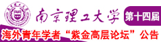 国产没女操逼奶南京理工大学第十四届海外青年学者紫金论坛诚邀海内外英才！